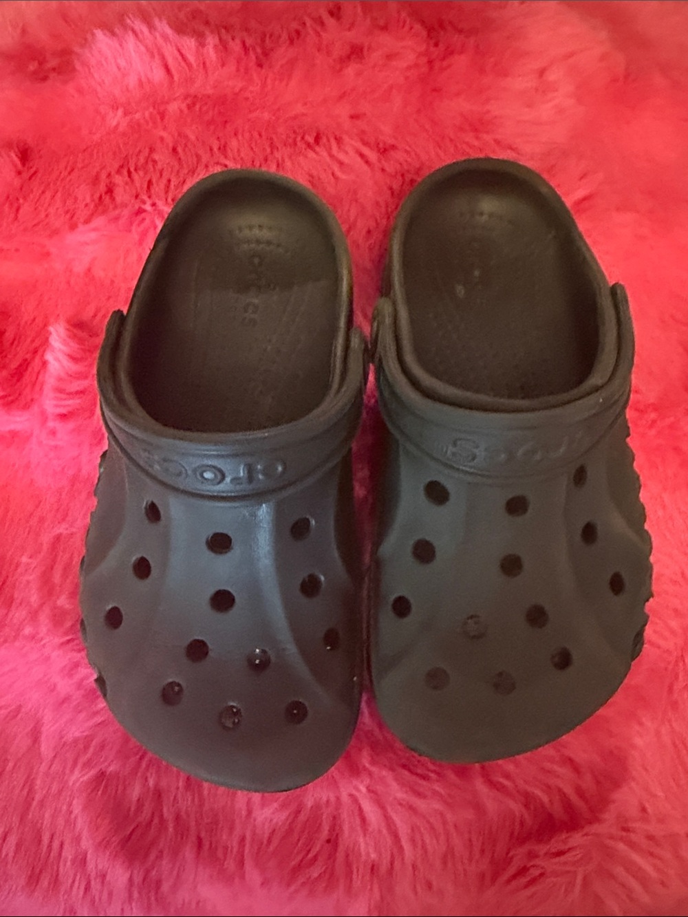 CROCS Kids Classic Black Clog Sandals